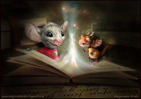 mouse magic Illustration artwork
